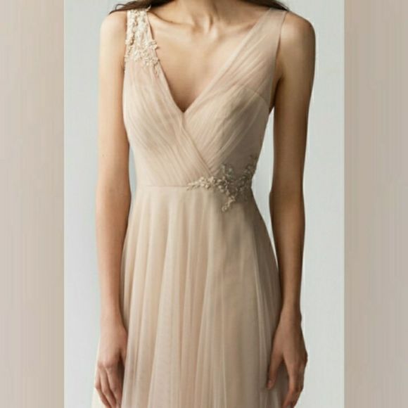 Jenny Yoo Emelie Appliqué Cashmere - Picture 4 of 17